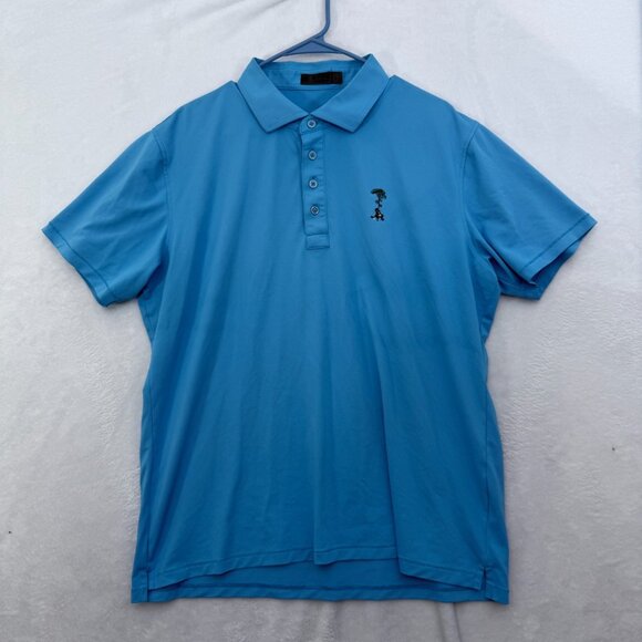 G/FORE Other - G/FORE Polo Shirt Mens L Blue Golf Performance Stretch Athletic